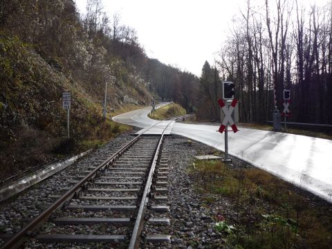 Bahn�bergang �ber die L 1080