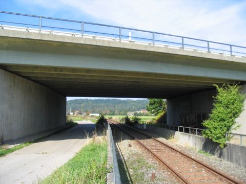 Br�cke der Autobahn A6