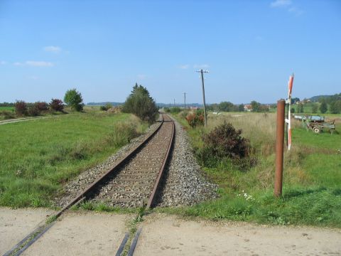 Bahn�bergang bei Baimhofen