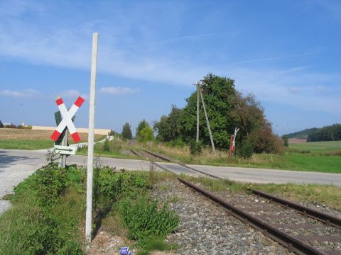 Bahn�bergang bei Bonlanden