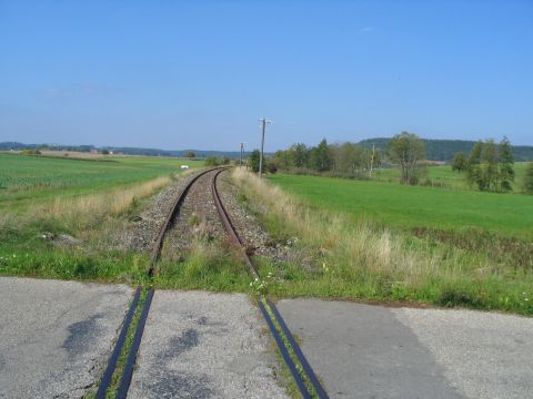 Bahn�bergang bei Bortenberg