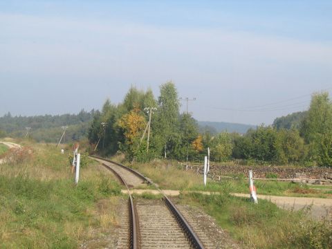 Bahn�bergang bei Greiselbach