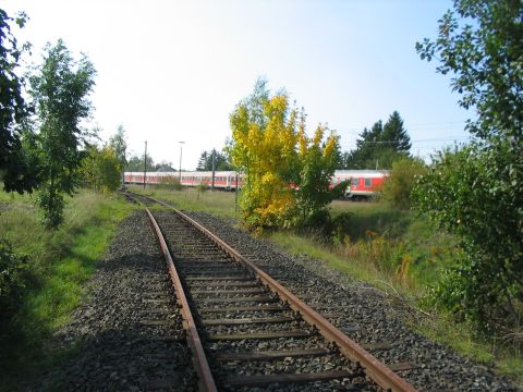 Einfahrt nach Domb�hl