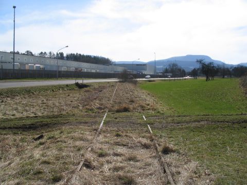 Zufahrt Spedition Wackler