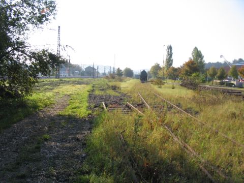 Zufahrt zur Hauptbahn Stuttgart - Ulm