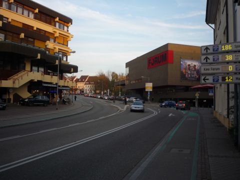 Haltepunkt Offenburg Gr�ner Baum