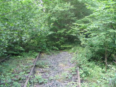 Abzweig zur Papierfabrik