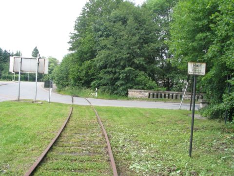 Zufahrt zum unteren Werk