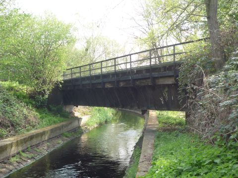 Br�cke �ber den Papierwerk-Kanal