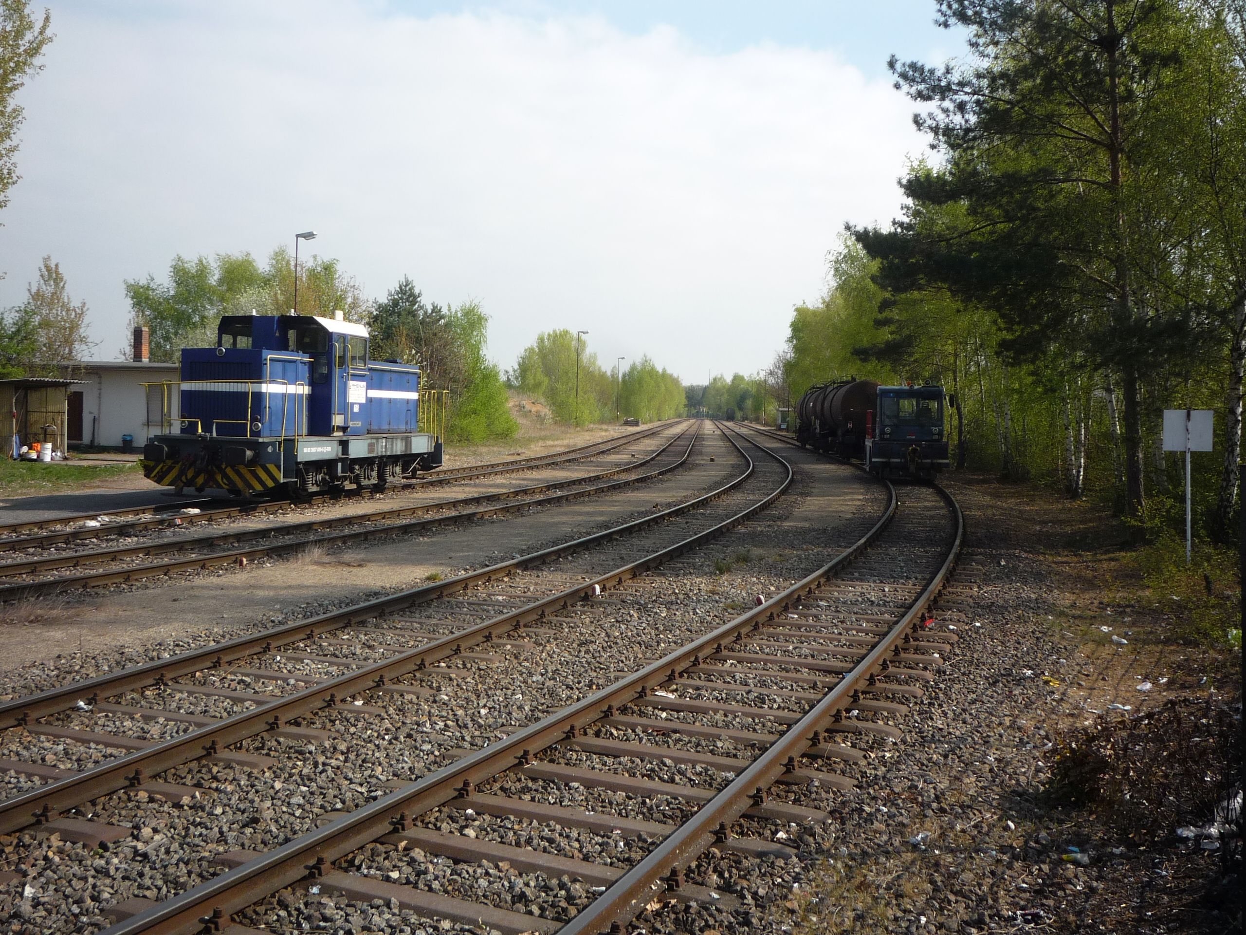 Rangierbahnhof Sch�nau
